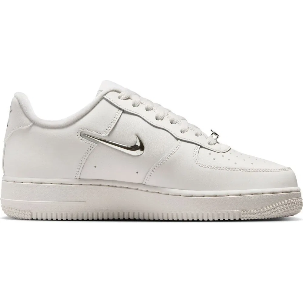 Детские кроссовки Nike Air Force 1 '07 Low Af1 Leather, White — фото 2
