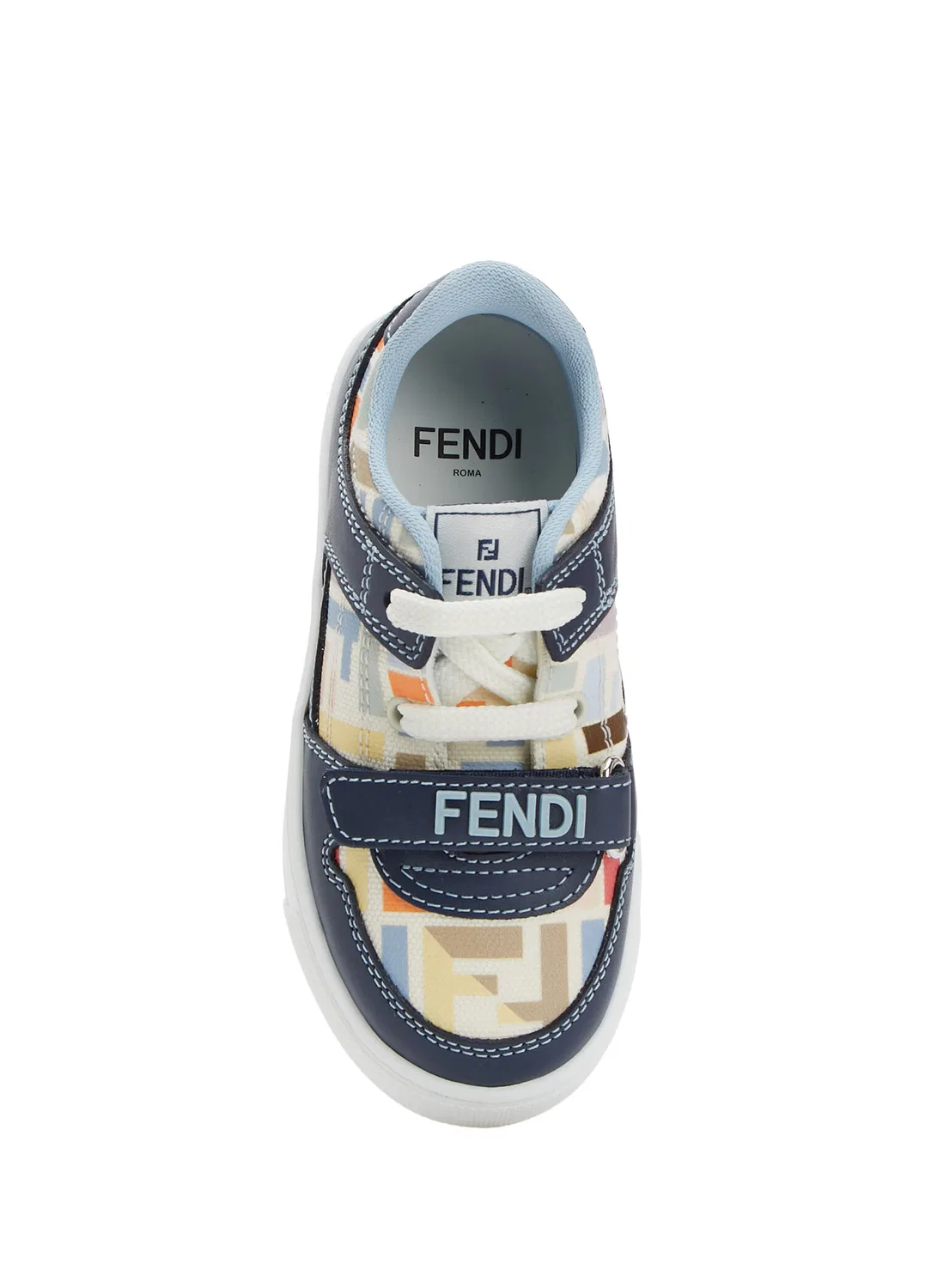 Кроссовки Fendi, синий — фото 4