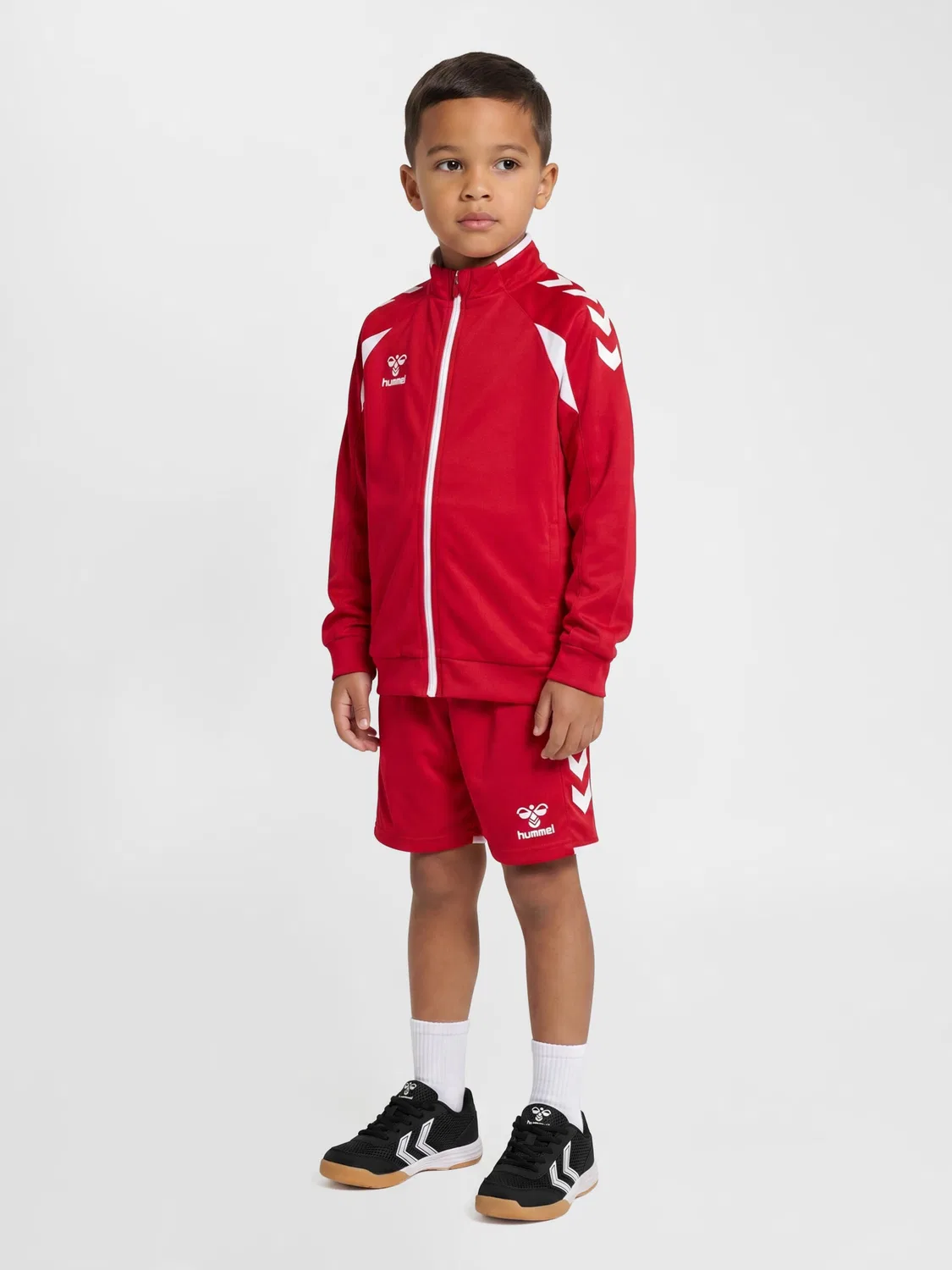 Детская куртка с длинным рукавом hmlCORE 2.0 TRACK ZIP JACKET KIDS Hummel, Rot Weiss — фото 3