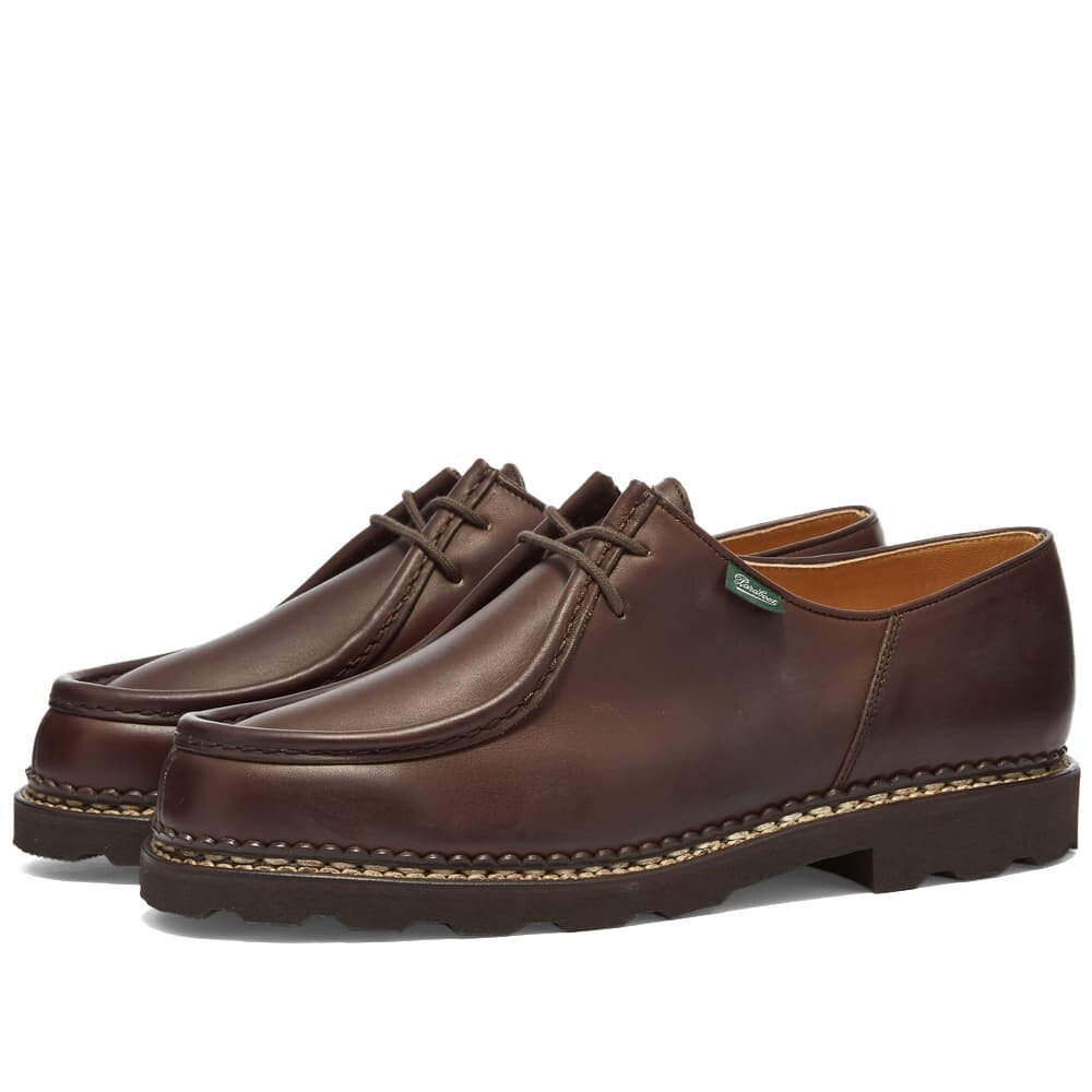 

Полуботинки Paraboot Michael кожаные, темно-коричневый