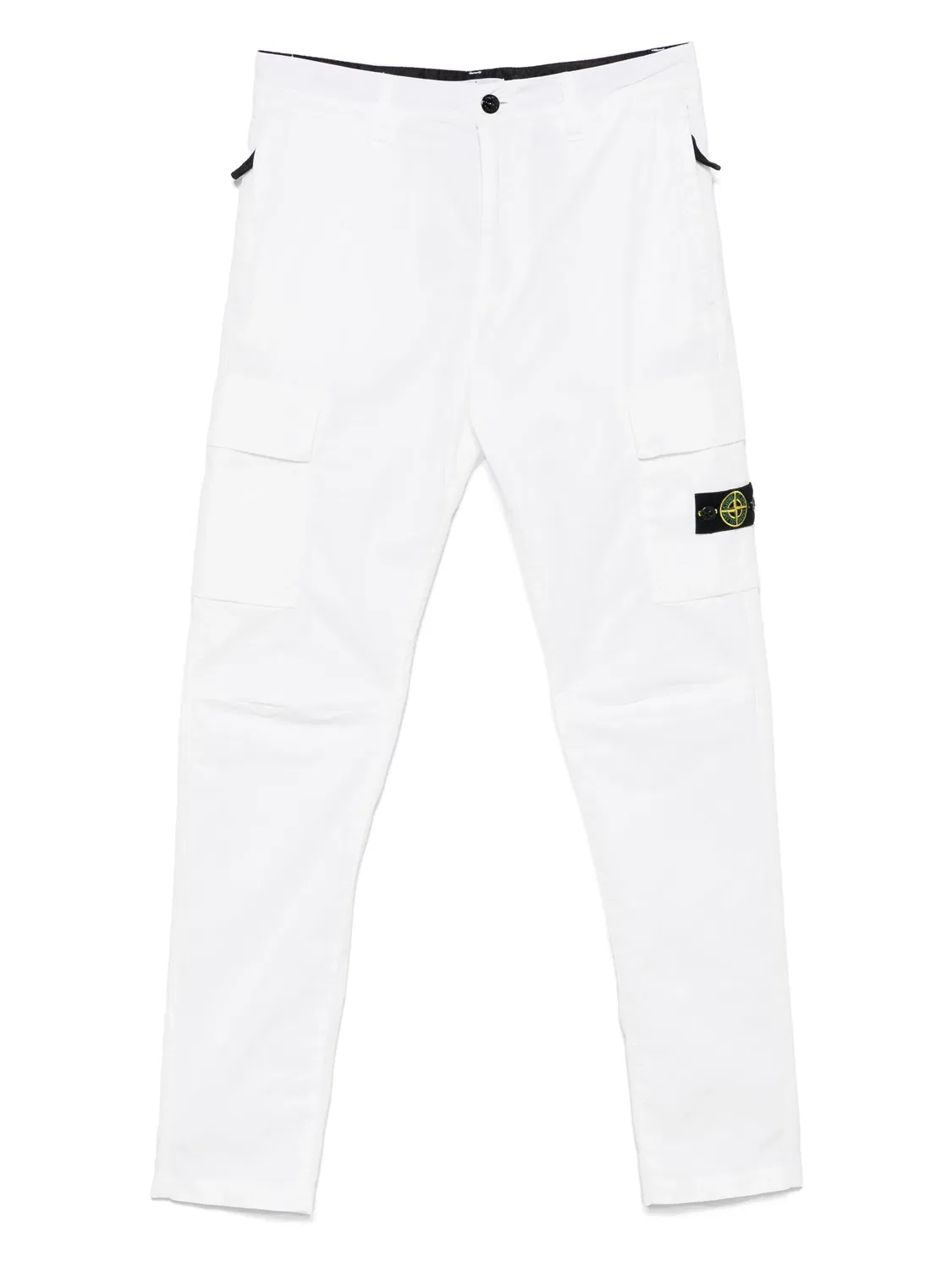 Детские брюки из хлопка Stone Island, белый