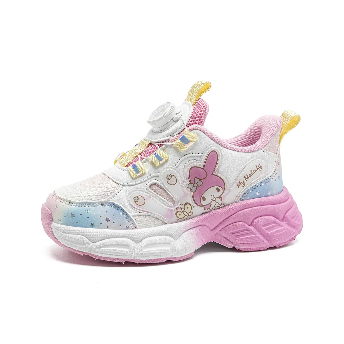Детские кроссовки для девочек с принтом Sanrio, Fuchsia