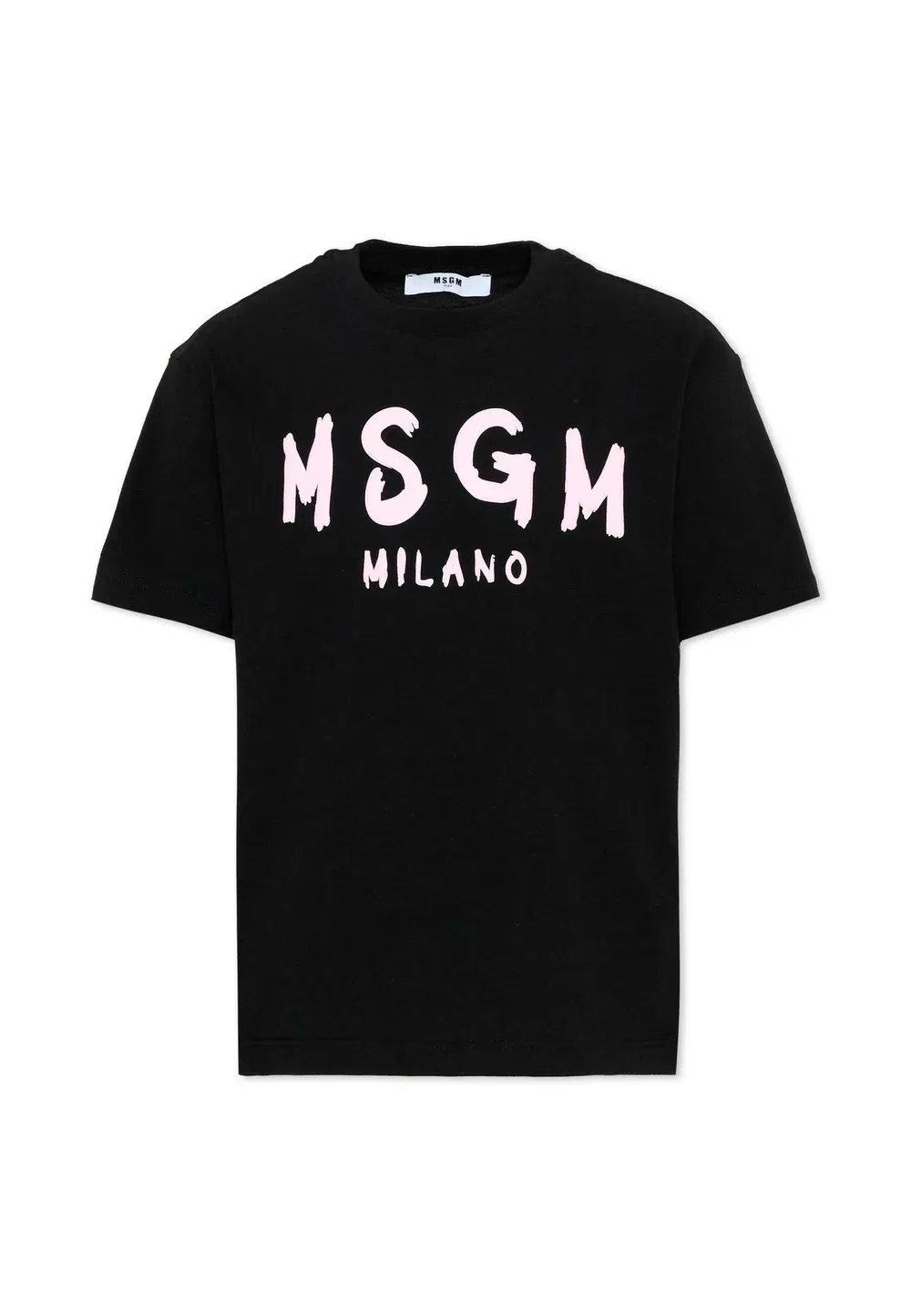 Футболка - футболка с принтом Msgm, Black
