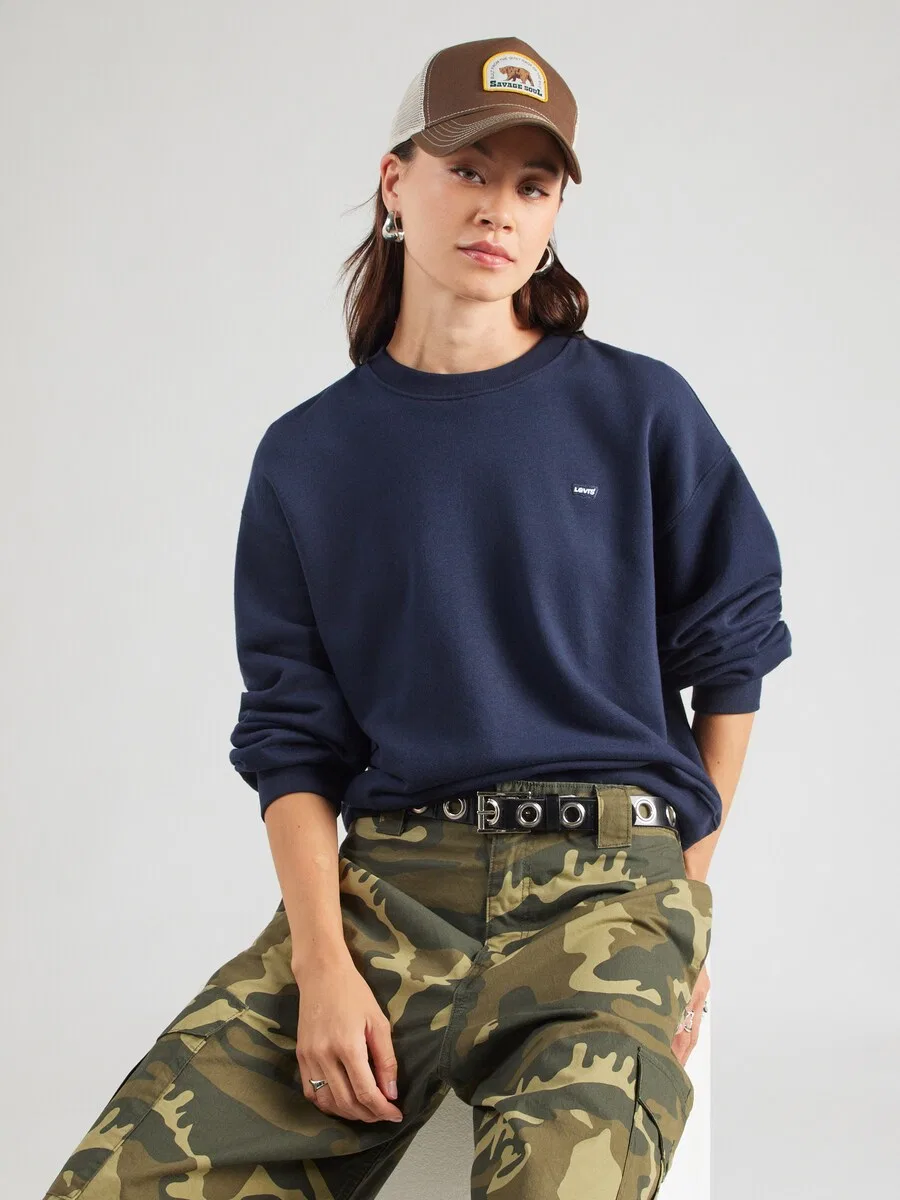 Толстовка LEVI'S 'EVERYDAY' темно-синего цвета — фото 2