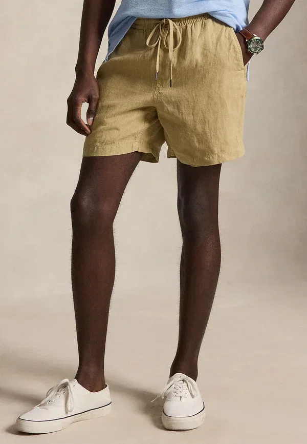 Шорты из льна 6 шт Polo Ralph Lauren, бежевый