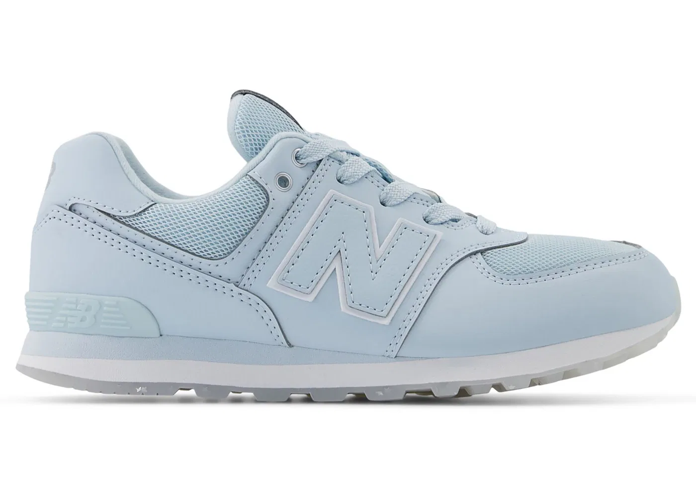 Детские кроссовки Lifestyle New Balance 574 Lace, Frosted Glass Silver Metalic