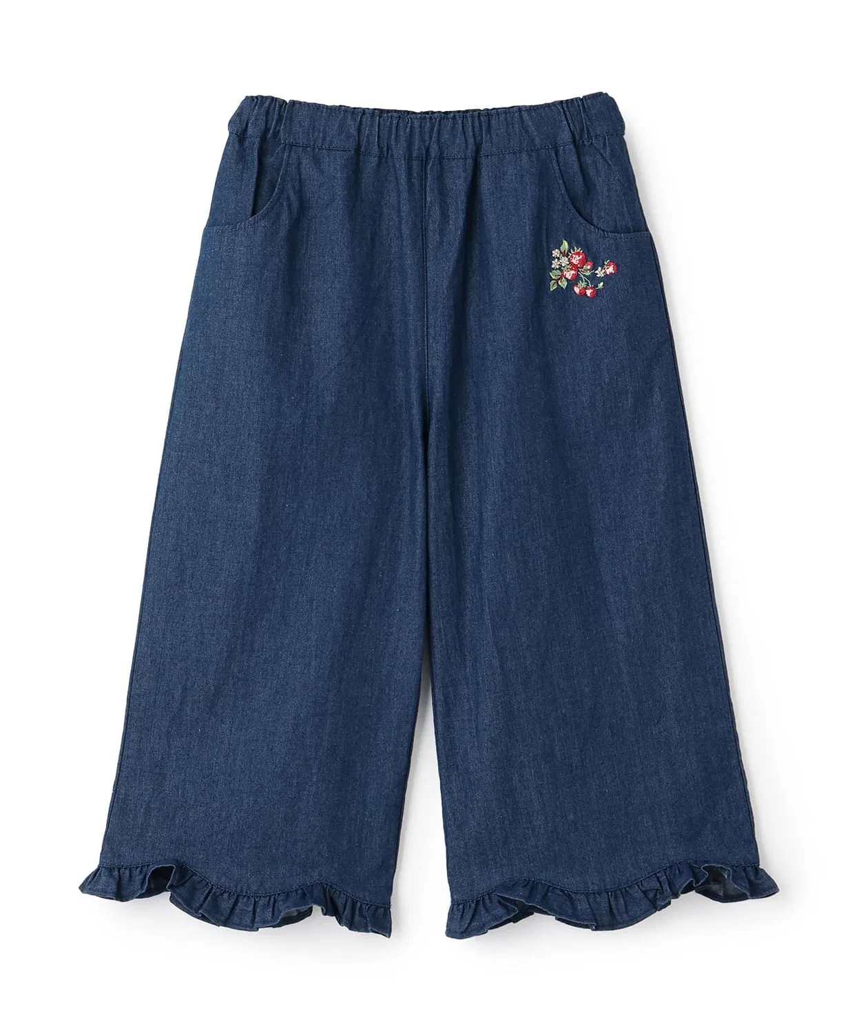 Детские джинсовые брюки с вышивкой Wild Strawberry sense of wonder, Navy