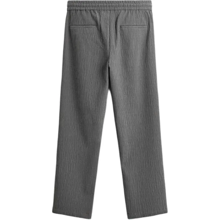 Мужские повседневные брюки среднего прямого кроя Heather Gray ZARA, Heather Gray — фото 3