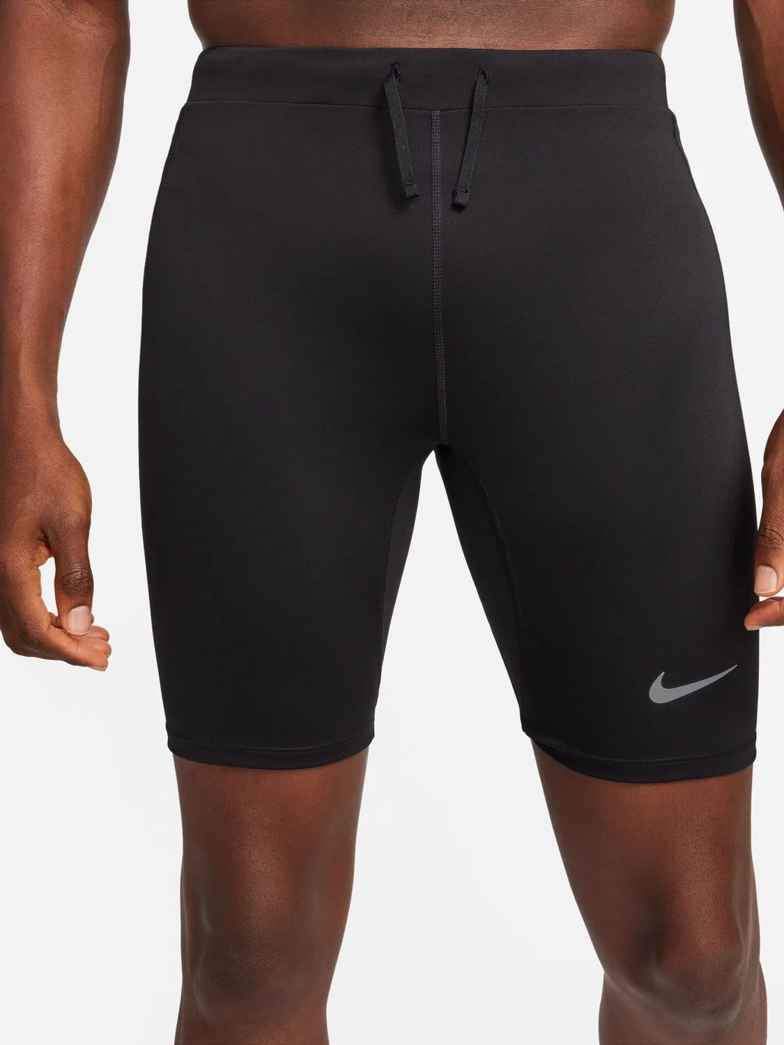 Шорты для бега Nike Fast Dri-FIT, черные — фото 2
