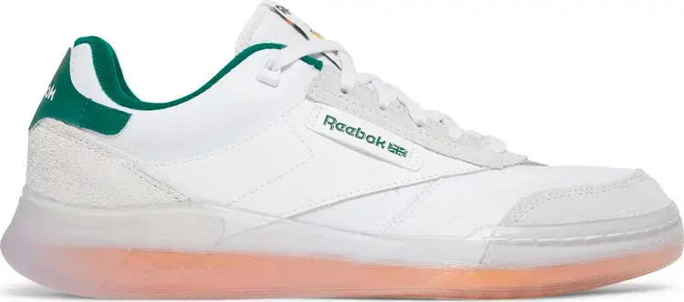 

Кроссовки club c legacy 'white dark green' Reebok, белый
