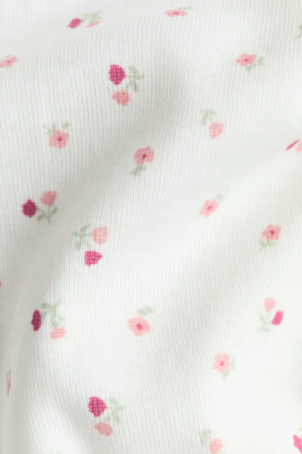 Комплект из 2 боди с короткими рукавами H&M, Hellrosa/Blumen — фото 3