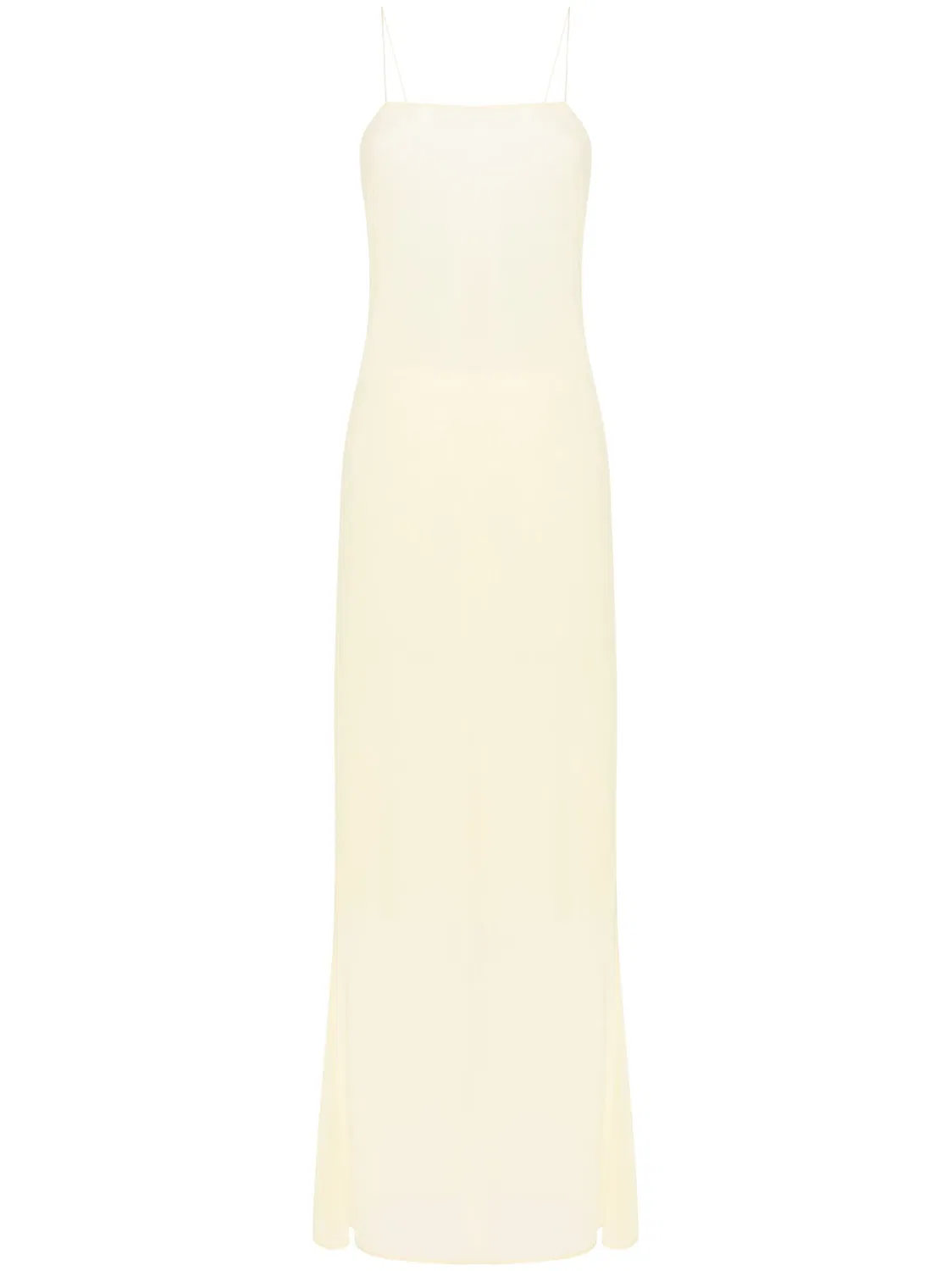 Скользящее платье La Robe Brezza от Jacquemus, лимонно-желтый
