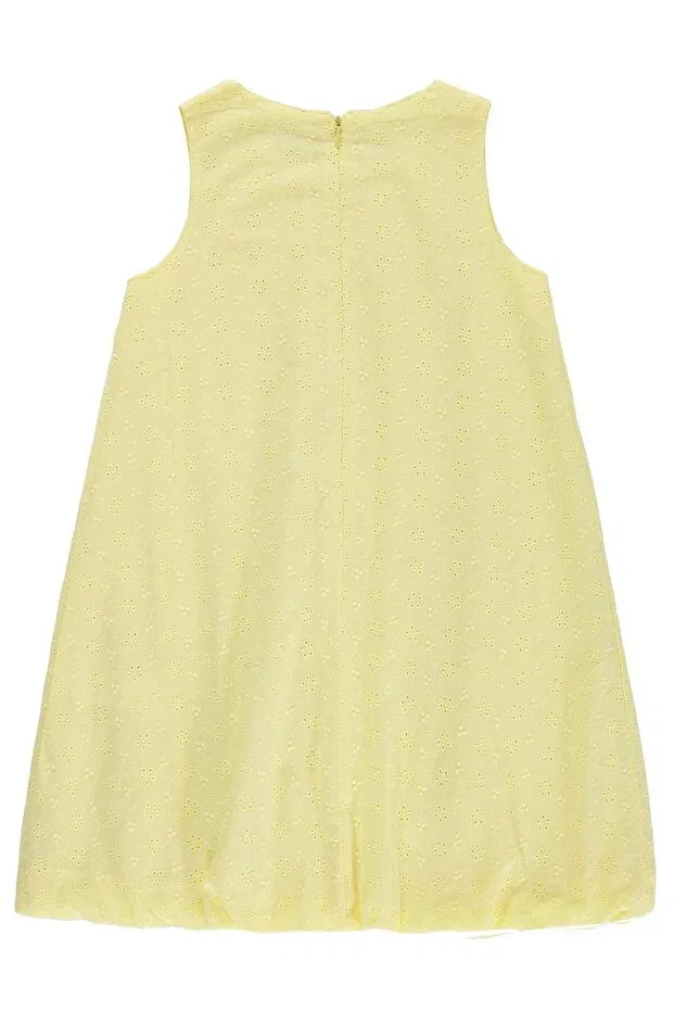 Детское платье-баллон для девочек с коротким рукавом Civil Girls, Yellow — фото 3