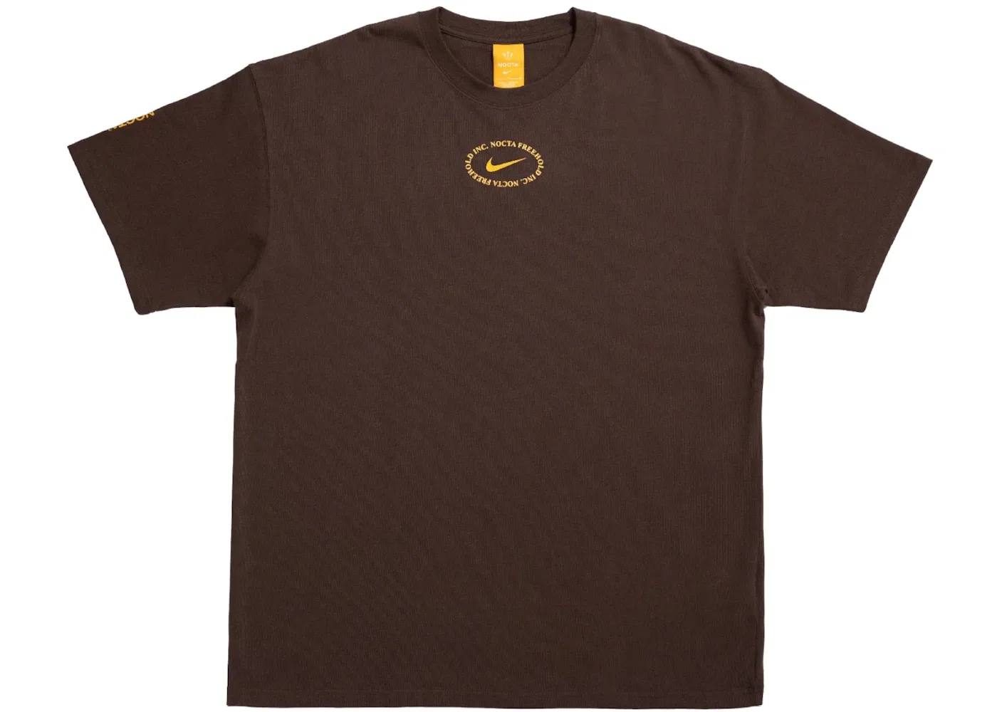 Мужская футболка с принтом Nike NOCTA Freehold Tee, Baroque Brown