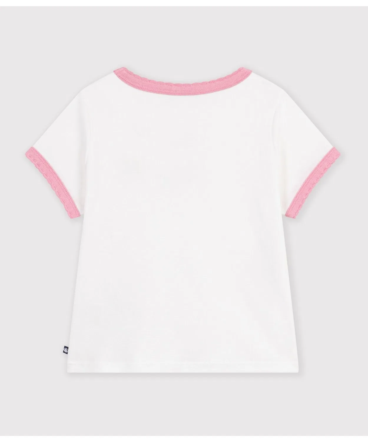 Детская футболка без рукавов Poin Coco PETIT BATEAU, Off White — фото 2