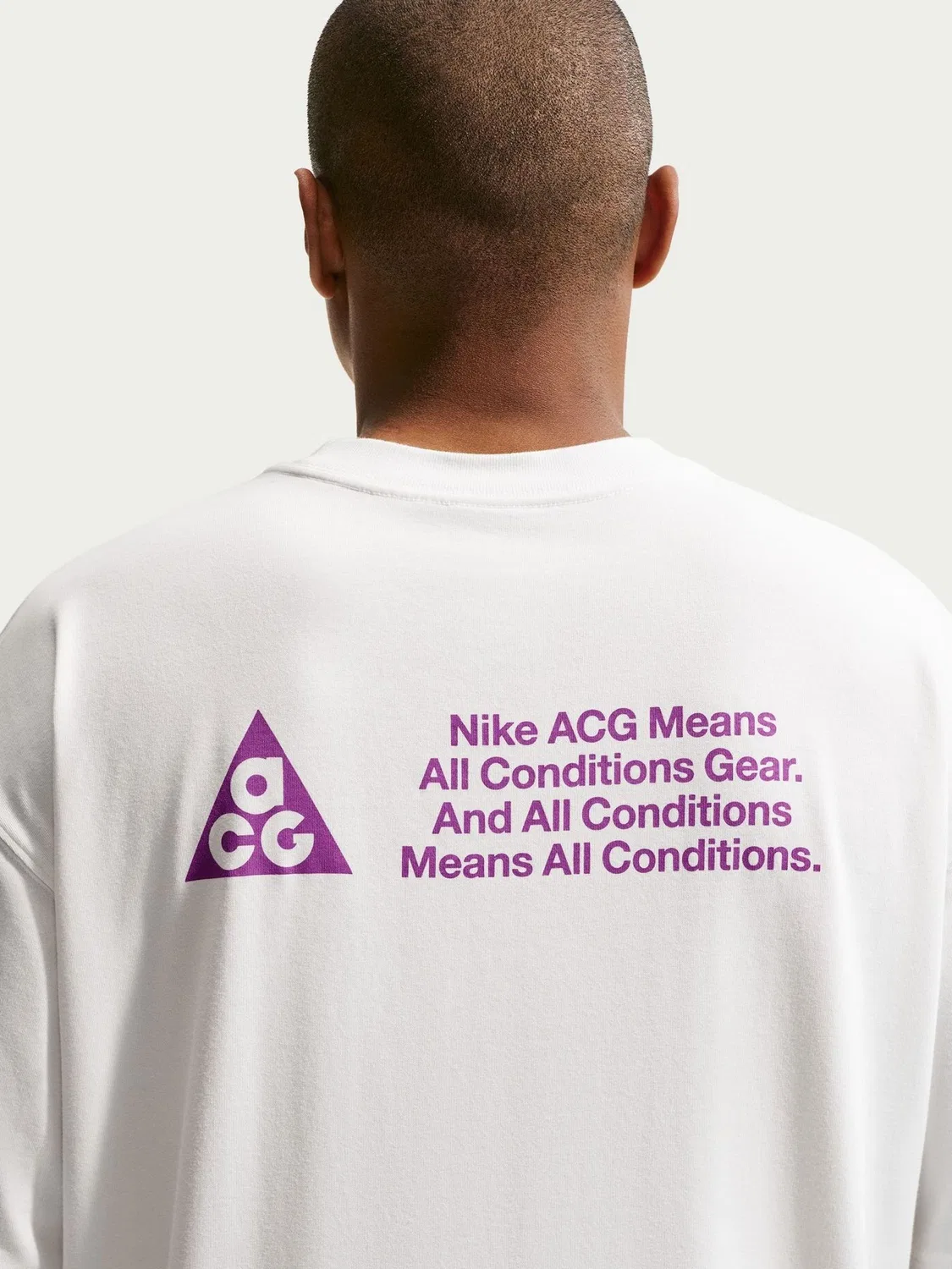 Футболка Nike Dri-FIT ACG, Summit White