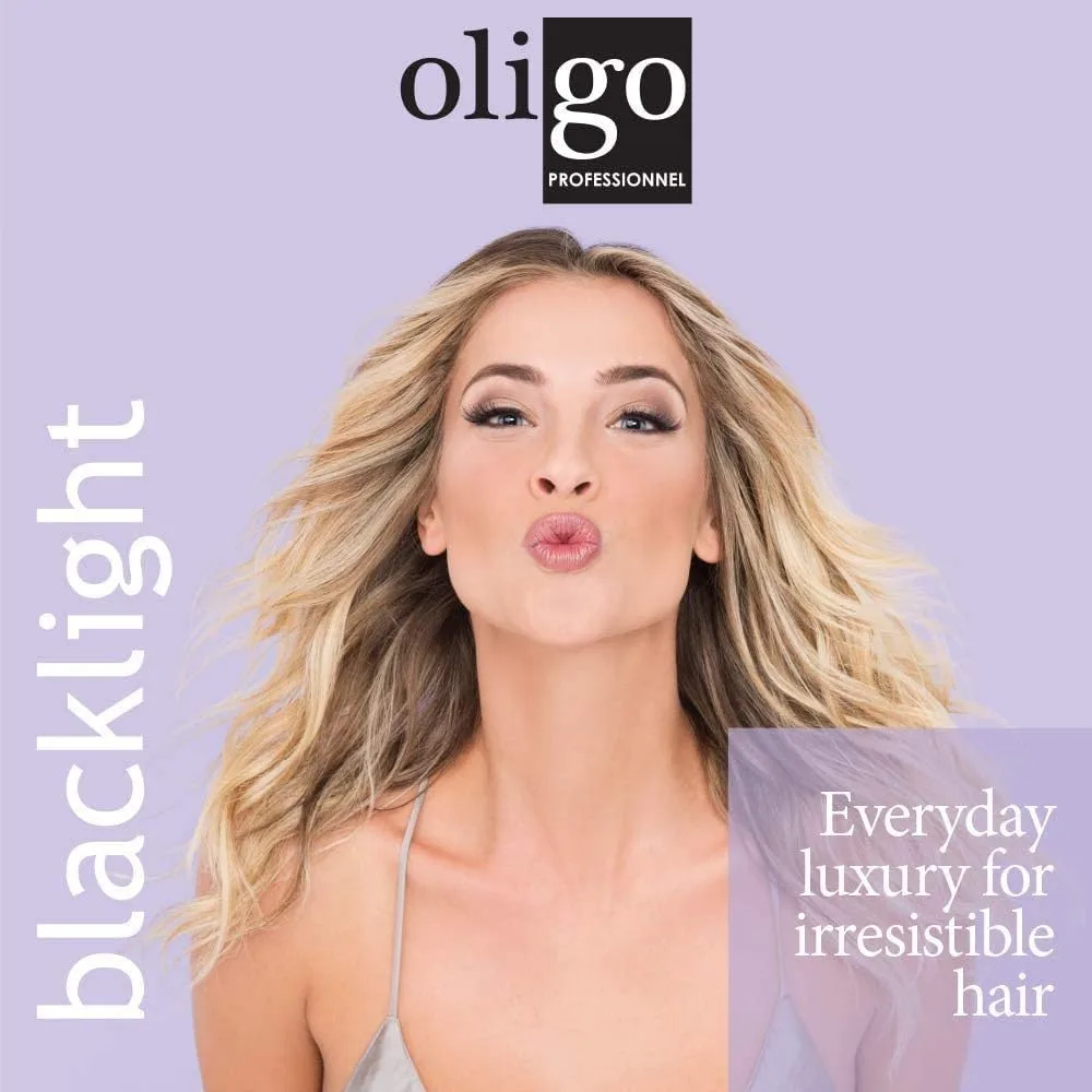 Oligo Professionnel Blacklight 18-in-1 Hair Beautifier, кондиционер несмываемый против пушистости, оптимальное увлажнение с аргановым маслом, 250 мл — фото 4