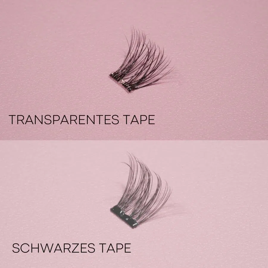Ресницы накладные DIY Press On Eyelash Extensions, Aylashes, 3 пары, прозрачная лента — фото 4