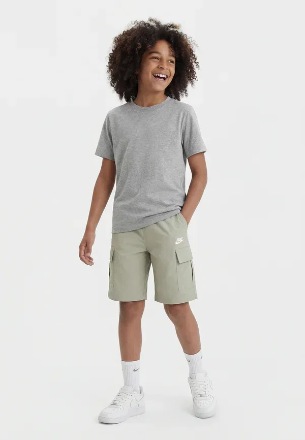 Шорты из хлопка и полиэстера Nike Sportswear, белый