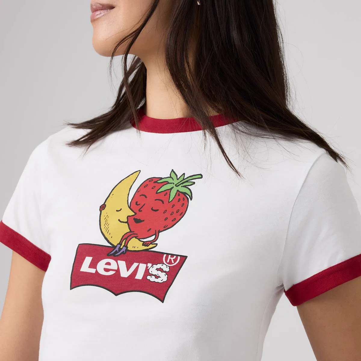 Детская футболка Levi'S x Sky High Farm Goods с контрастной отделкой, Multi-Color — фото 3