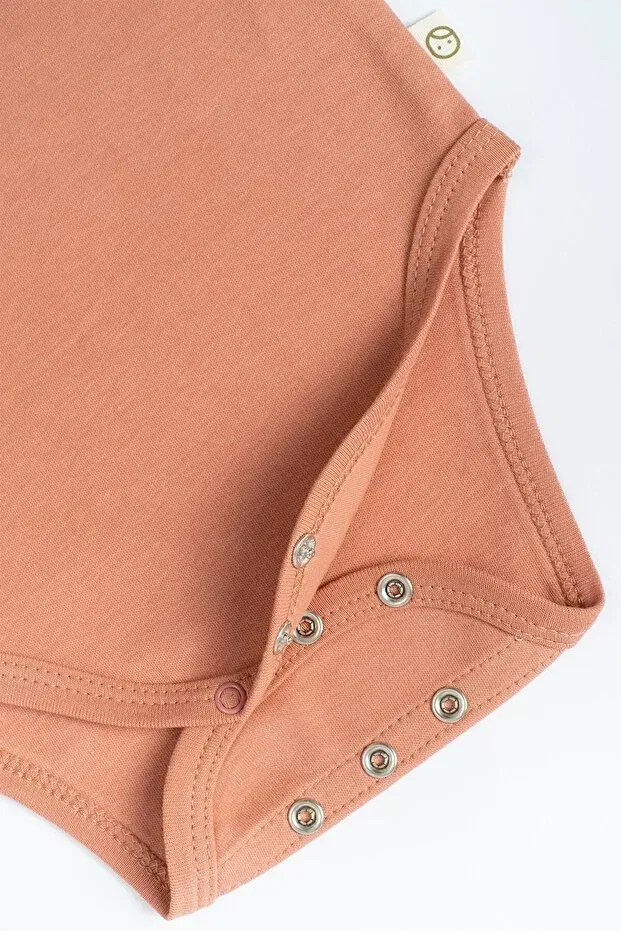 Детское боди для новорожденных с принтом Little Gusto, Pink — фото 4