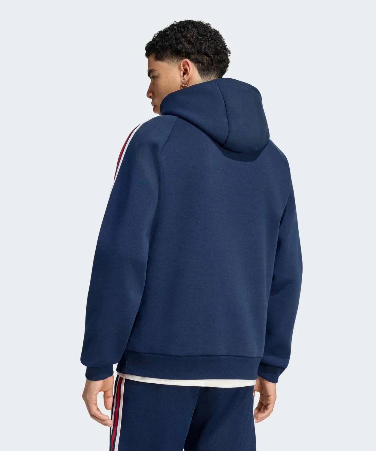 Мужской худи с длинным рукавомFC Bayern Munchen OG Adidas, Blue — фото 2