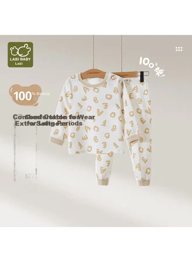 Комплект пижамы с длинным рукавом Labi Baby, светло-хаки