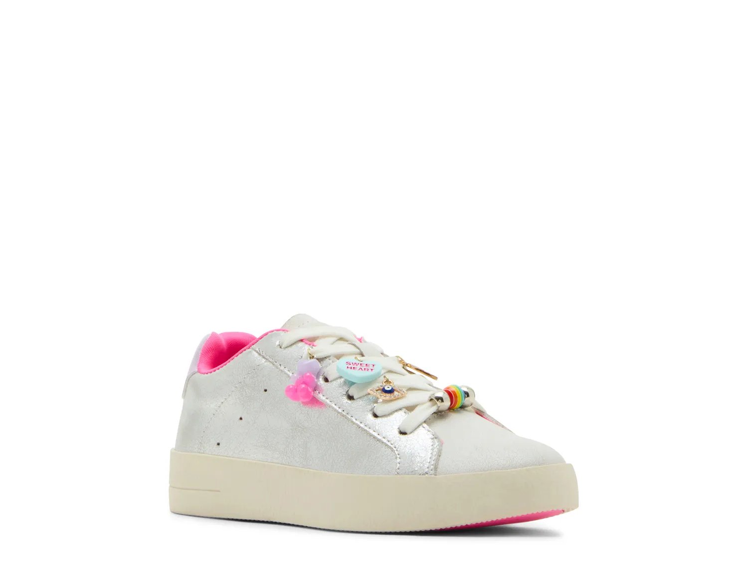 

Кроссовки Steve Madden Poet Sneaker - Kids', Silver Multicolor