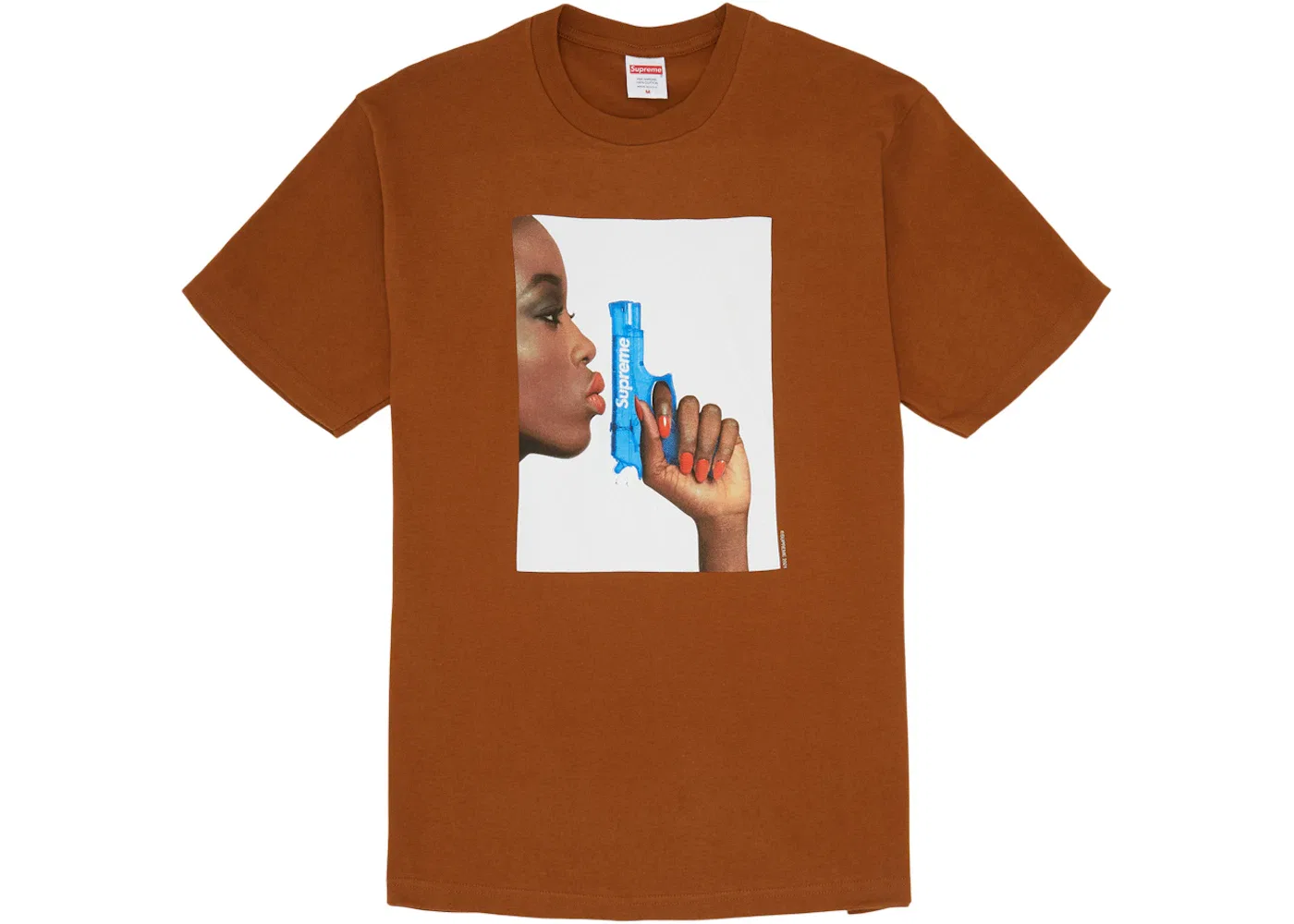 Мужская футболка с принтом Tee Supreme, Brown