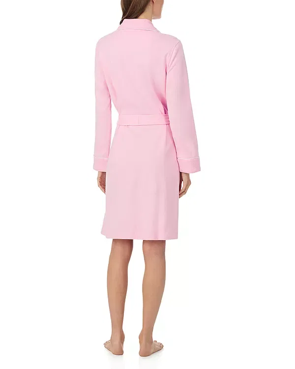 Женский халат с принтом Shawl collar robe Ralph Lauren, розовый — фото 3