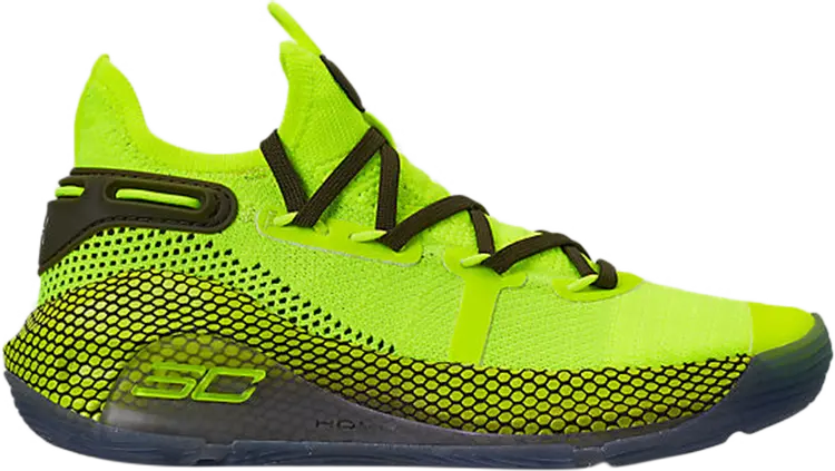 

Кроссовки Under Armour Curry 6 GS Coy Fish, желтый