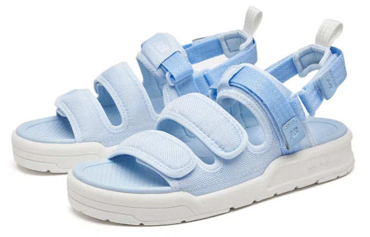 Детские сандалии с регулируемым ремешком New Balance 3205, Blue — фото 3