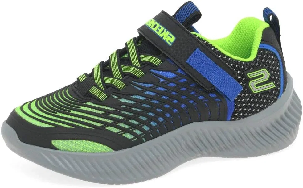 Детские кроссовки для мальчиков Optico Skechers, Lime/Blue