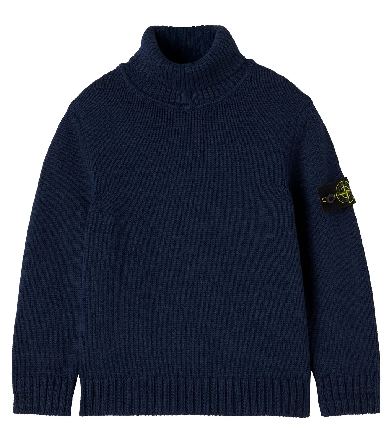 Водолазка хлопковая Stone Island Junior, синий