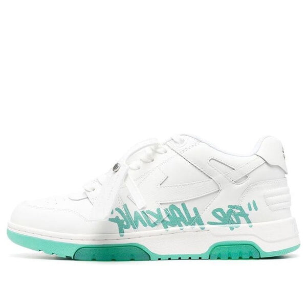 

Кроссовки out of office for walking sneaker 'white green' Off-White, белый