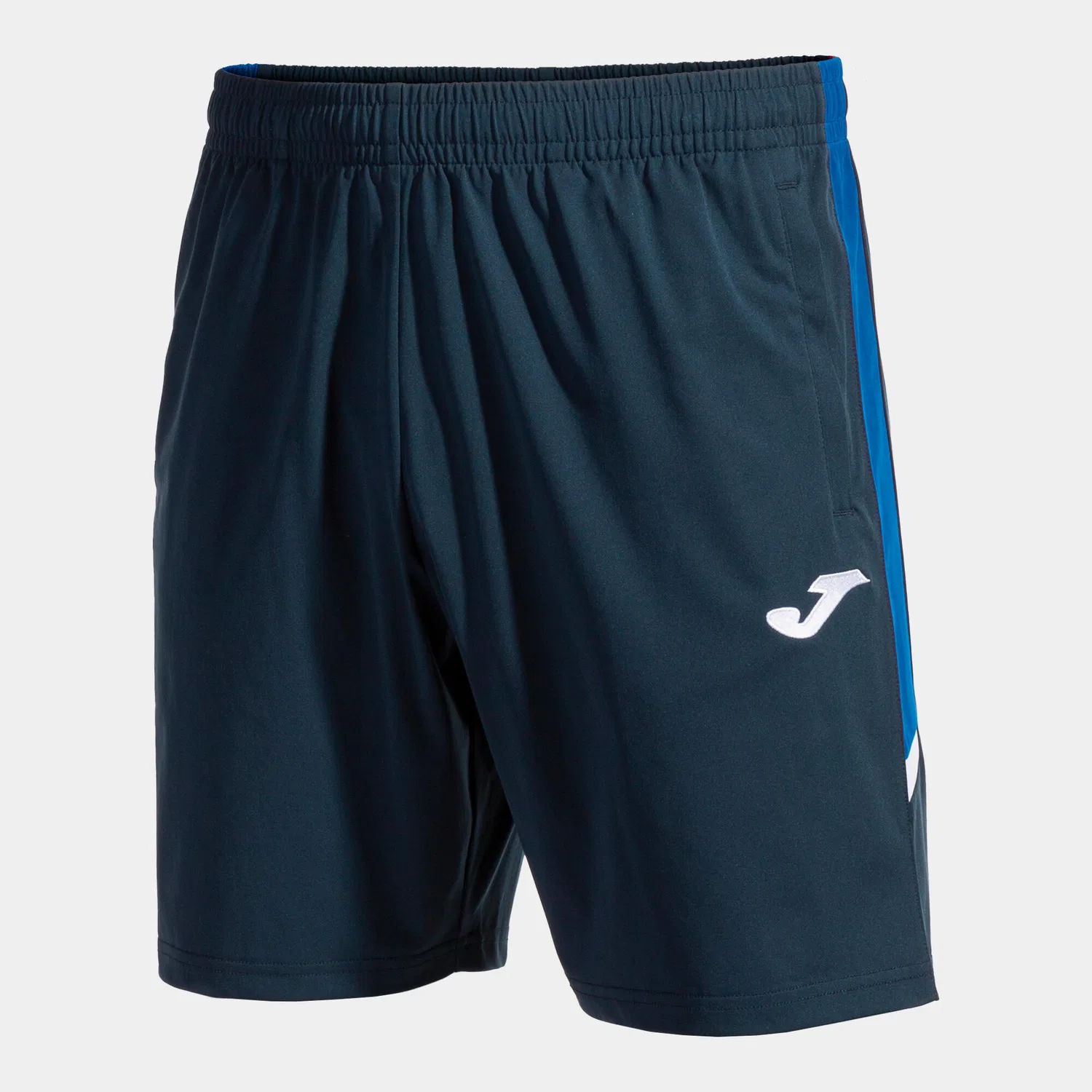 Детские шорты с принтом Joma Montreal II, Navyblau Konigsblau Blau