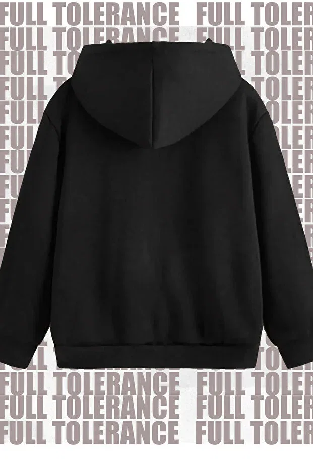 Детское худи для девочек с принтом Y2K Kuromi Printed Sweatshirt Full Tolerance, Flying Black — фото 3