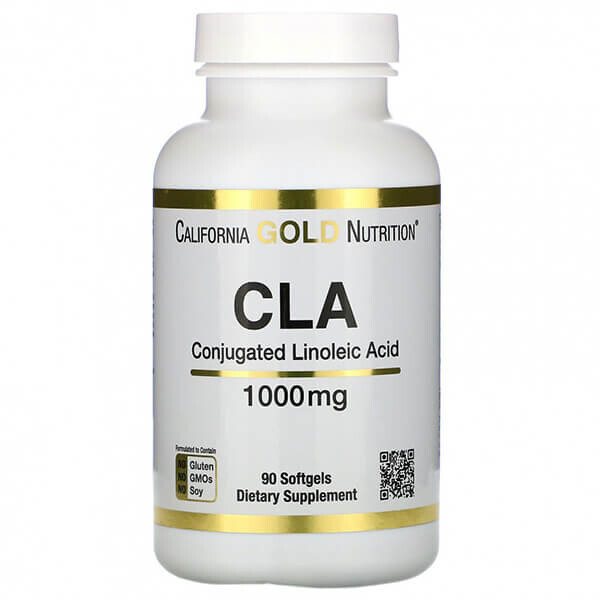 

Конъюгированная линолевая кислота California Gold Nutrition 1000 мг, 90 капсул