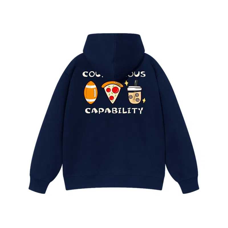 Детский свитшот с капюшоном, плотный, Jeep, Navy