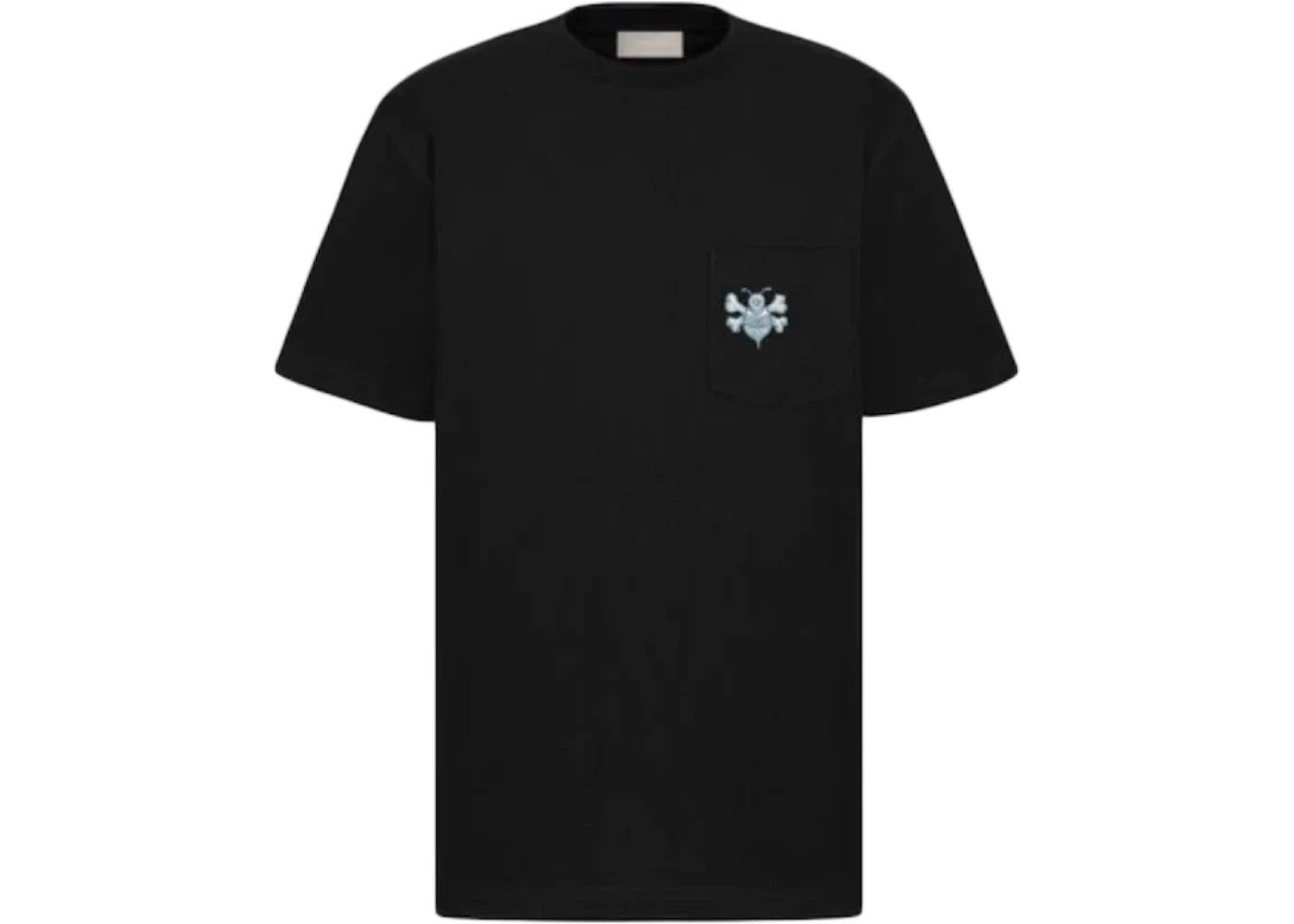 Мужская футболка с принтом Dior And Shawn Oversized Bee T-Shirt Dior, Black