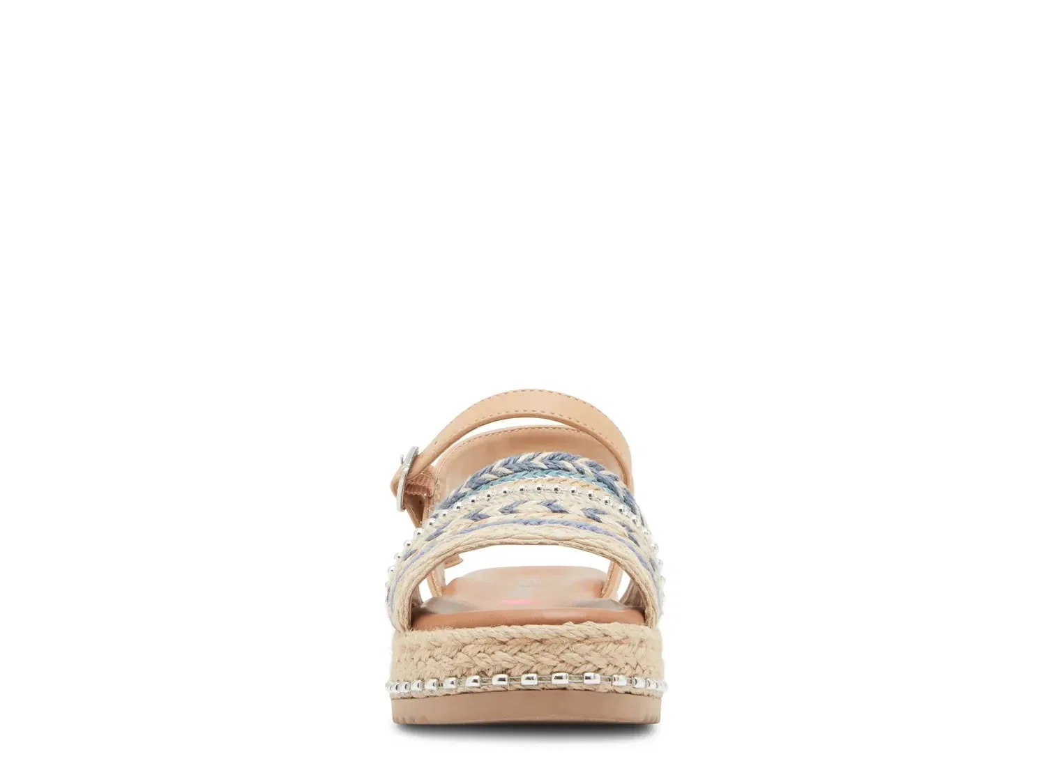 Сандалии Path с эспадрильей, Steve Madden, синий/мультиколор — фото 4