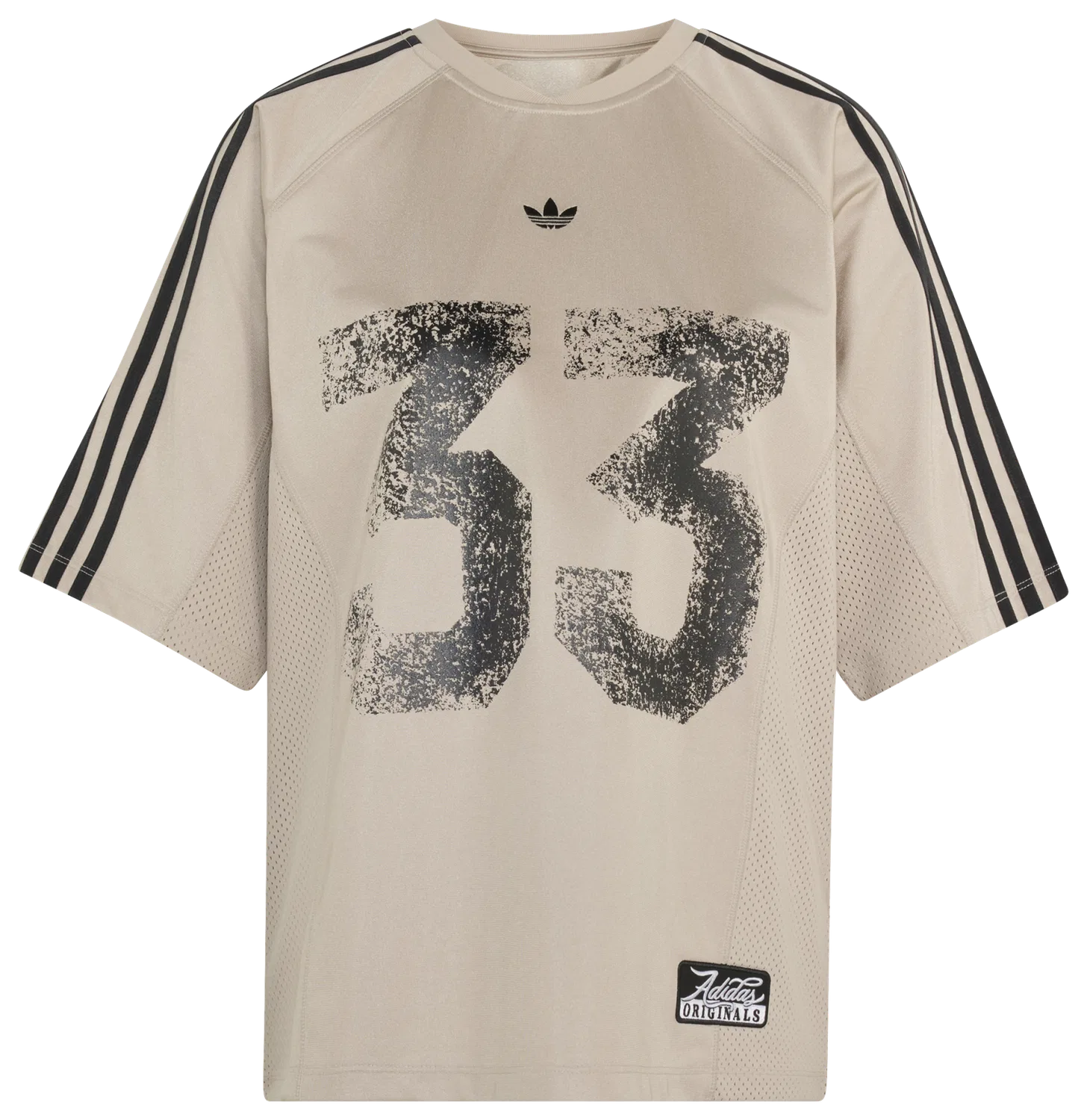 Женский топ-джерси с принтом adidas Originals Jersey Top, adidas, Wonder Beige — фото 2
