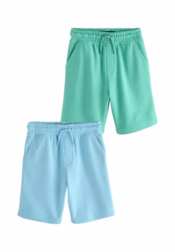Комплект из 2 брюк спортивных, Regular Fit, Next, Mineral Green, синий/зеленый