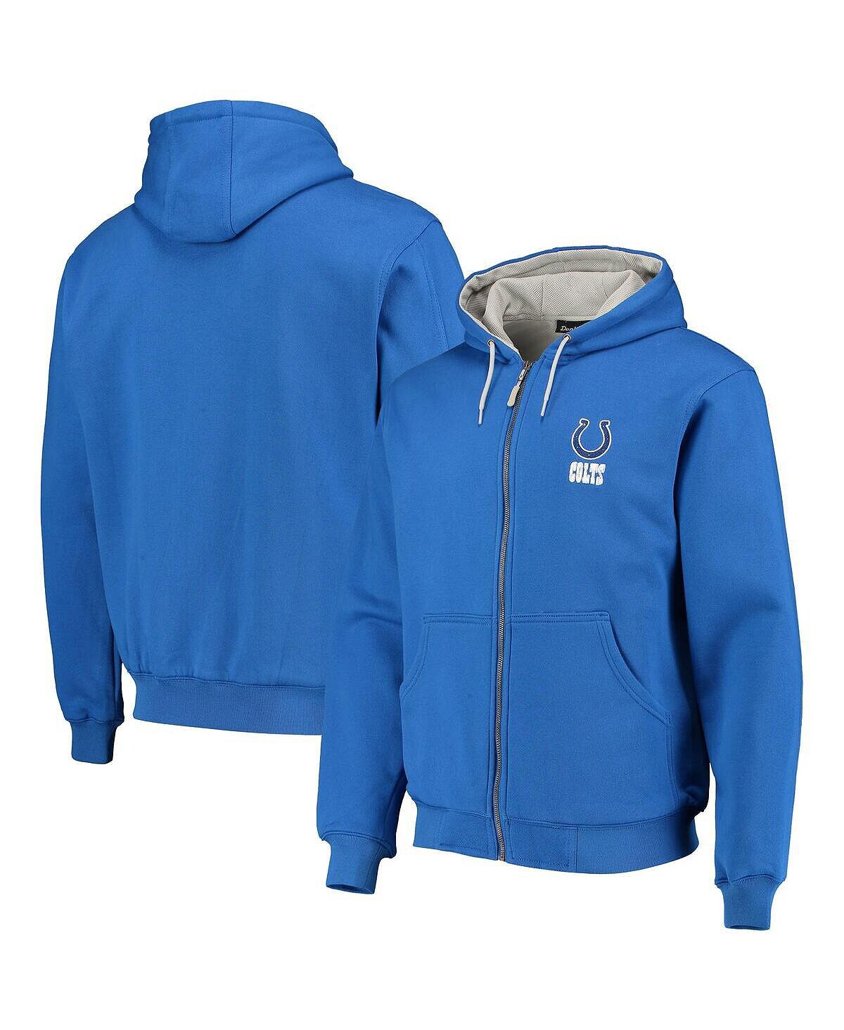 

Мужская худи royal indianapolis colts craftsman с термоподкладкой и молнией во всю длину Dunbrooke