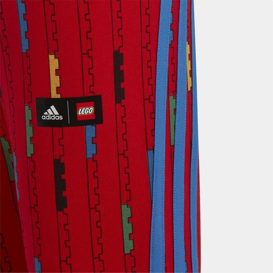 Леггинсы с принтом X Classic Lego adidas, Красный — фото 3