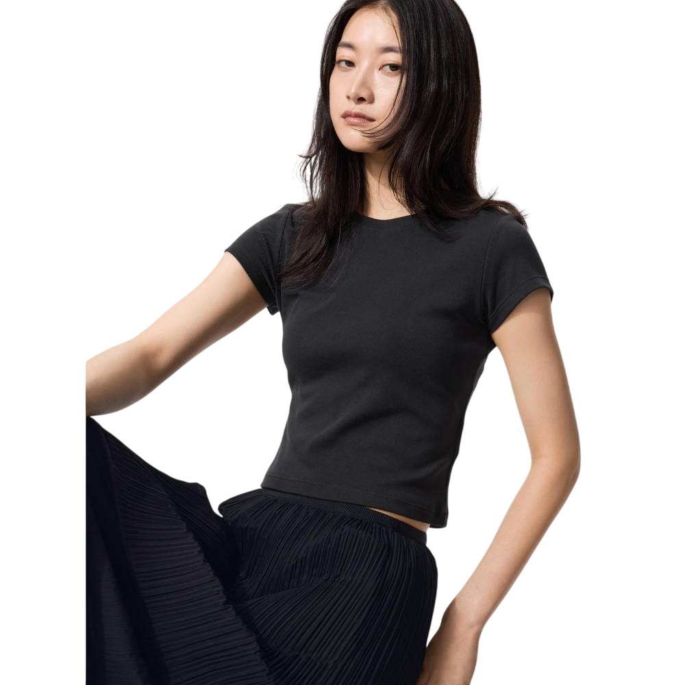 Футболка Uniqlo Mini T, 09 черный