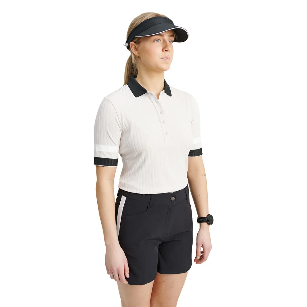 

Поло с коротким рукавом Abacus Golf Pebble Woman, белый