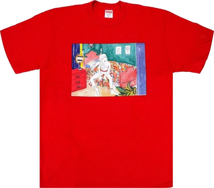 

Футболка Supreme Bedroom Tee 'Red', красный