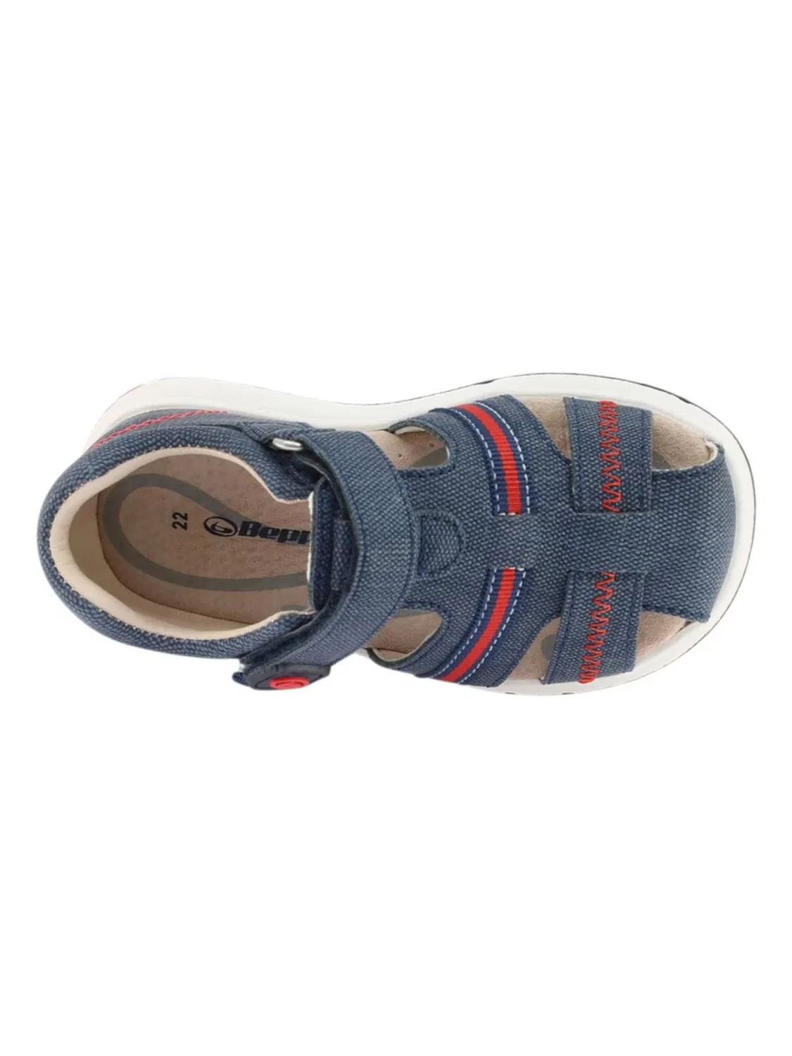 Сандалии Beppi Casual Sandal темно-синего цвета — фото 2