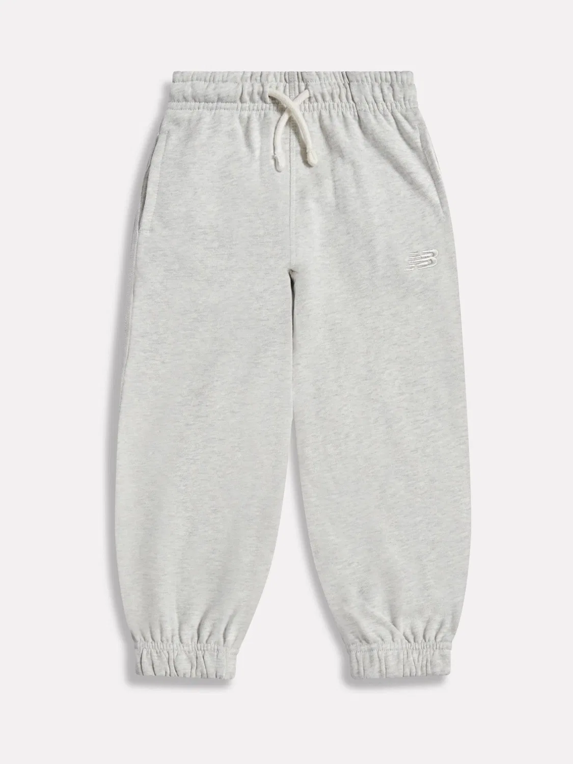 Джоггеры French Terry, модель Small Logo New Balance, серый